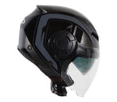 XRC Helma na moto Metric 2.0 black/grey vel. S