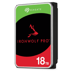 Seagate IronWolf PRO, 18 TB, SATA 6 Gb/s, 256 MB (ST18000NT001)