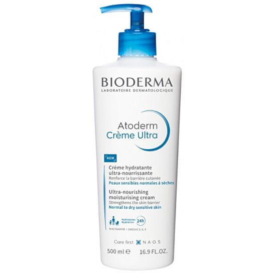 Bioderma Ultra vyživující a hydratační tělový krém Atoderm (Ultra-Nourishing Moisturising Cream)