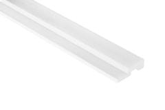Zakončovací profil k dekoračním lamelám - bílý pravý L0201RT, 200 x 1,2 x 3,9 cm, Mardom Lamelli
