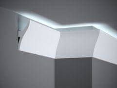 Stropní LED osvětlovací lišta QL010, 200 x 4,2 x 12 cm, Mardom