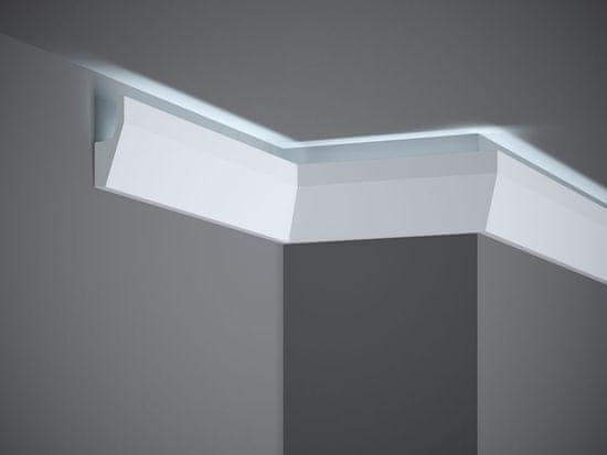 Stropní LED osvětlovací lišta MD118, 200 x 2,7 x 7 cm, Mardom