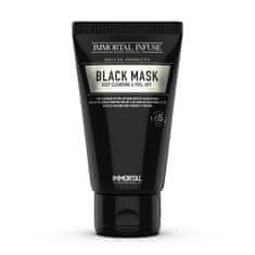 IMMORTAL INFUSE Black Peel Off & Cleansing Mask černá slupovací maska na obličej 150 ml