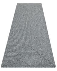 NORTHRUGS Kusový koberec Braided 105551 Light Grey – na ven i na doma 80x150