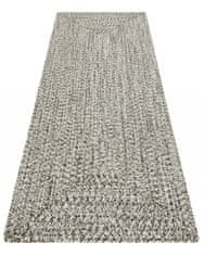 NORTHRUGS Kusový koberec Braided 105552 Melange – na ven i na doma 80x150