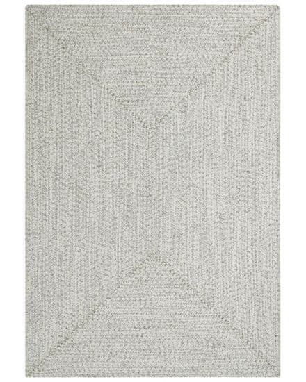 NORTHRUGS Kusový koberec Braided 105553 Light Melange – na ven i na doma