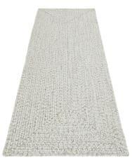 NORTHRUGS Kusový koberec Braided 105553 Light Melange – na ven i na doma 80x150