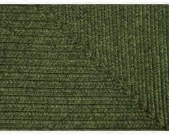 NORTHRUGS Kusový koberec Braided 105554 Green – na ven i na doma 80x150