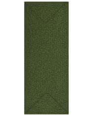 NORTHRUGS Kusový koberec Braided 105554 Green – na ven i na doma 80x150