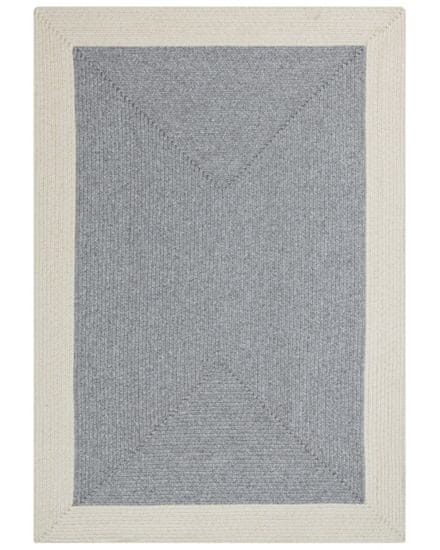 NORTHRUGS Kusový koberec Braided 105555 Grey Creme – na ven i na doma