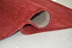 Ručně všívaný kusový koberec Asra wool red 160x230