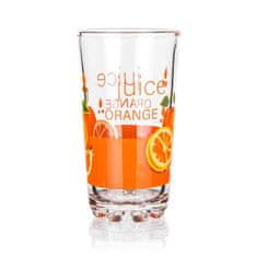 Value Sada sklenic VALUE ORANGE 250 ml, 6ks