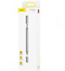 BASEUS kapacitní stylus Golden Cudgel, stříbrná (ACPCL-0S)