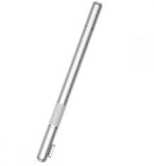 BASEUS kapacitní stylus Golden Cudgel, stříbrná (ACPCL-0S)