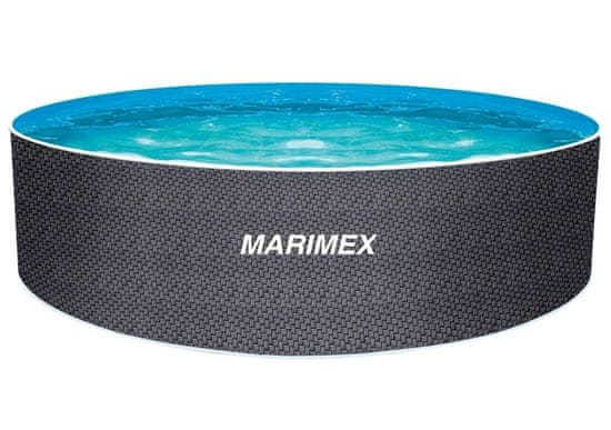 Marimex Bazén Orlando 3,66 x 1,22 m - motiv RATTAN, bez filtrace