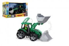 LENA Auto Truxx 2 traktor se lžící plast 32cm s figurkou v krabici 37x22x16cm 24m+