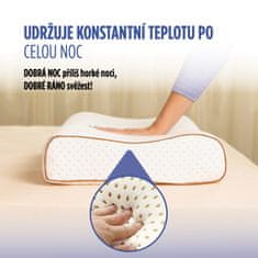 Vitapur Anatomický latexový polštář XL Comfort - 60x40x9/10 cm