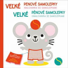 Velké pěnové samolepky Myšák - Veľké penové samolepky Myška