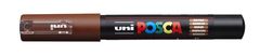 Uni-ball POSCA akrylový popisovač - hnědý 0,7 - 1 mm