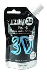 Aladine Reliéfní pasta 3D IZINK - volubis, perleťová modrá, 80 ml