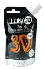 Aladine Reliéfní pasta 3D IZINK - mango, perleťová oranžová, 80 ml