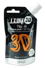 Aladine Reliéfní pasta 3D IZINK - safran, oranžová, 80 ml
