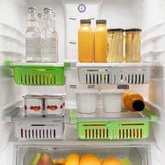 Northix 2x nastavitelné zásuvky chladničky 