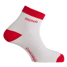 mund CYCLING/RUNNING ponožky bílo/červené Typ: 41-45 L