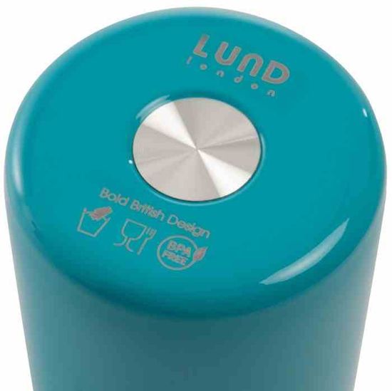 Lund London Láhev Skittle / Lund London, 500 ml, niebieska/szara