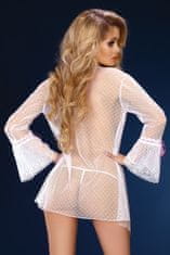 Livco Corsetti Dámský župan LivCo Corsetti Fashion Housecoat Daralis White L/XL