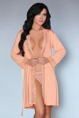 Livco Corsetti Dámský župan LivCo Corsetti Natela Peach L/XL