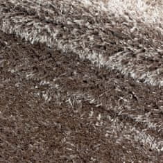 Ayyildiz AKCE: 80x150 cm Kusový koberec Brilliant Shaggy 4200 Taupe 80x150