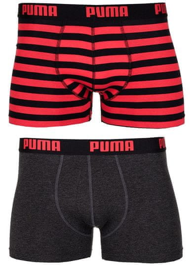 Puma Pánské trenýrky Stripe 1515 Boxer 2P 591015001 786