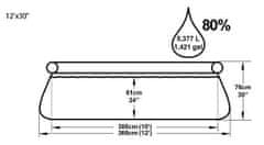 Bestway Bazén 3,66 x 0,76m kartušová filtrace