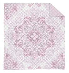 Detexpol Přehoz na postel Mandala rosé Polyester, 170/210 cm