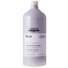 Loreal Professionnel Silver - šampon pro silně odbarvené nebo šedivé vlasy, 1500 ml