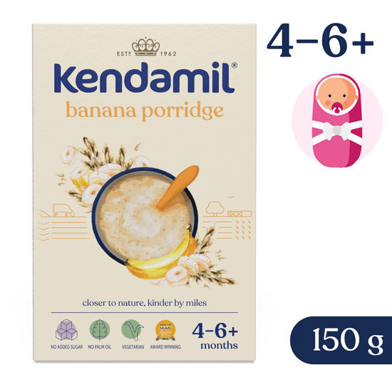 Kendamil mléčná kaše s banánem (150 g)