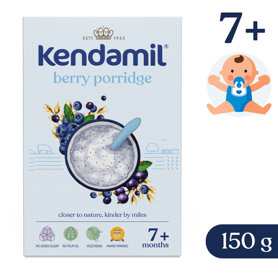 Kendamil mléčná kaše s lesním ovocem (150 g)