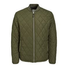 Jack&Jones Pánská bunda JJKEEN 12223159 Dusty Olive (Velikost M)