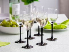 Altom Sada 6 kusů sklenic na bílé víno ONYX