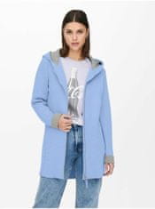 ONLY Modrý dámský lehký kabát s kapucí ONLY Lena XS