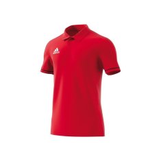 Adidas Tričko červené S Polo Tiro 17