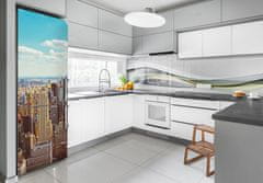 Wallmuralia Tapeta nálepka na ledničku New York z ptačího pohledu 70x190 cm