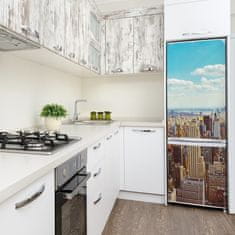 Wallmuralia Tapeta nálepka na ledničku New York z ptačího pohledu 70x190 cm