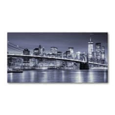 Wallmuralia Fotoobraz na skle Manhattan New York 140x70 cm 4 úchytky