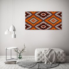 Wallmuralia Fotoobraz na skle Retro pozadí 125x50 cm 2 úchytky