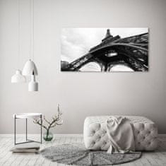 Wallmuralia Foto-obraz fotografie na skle Eiffelova věž Paříž 125x50 cm 2 úchytky