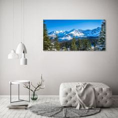 Wallmuralia Foto obraz skleněný horizontální Panorama Tater 125x50 cm 4 úchytky