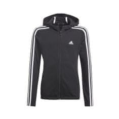 Adidas Mikina černá 135 - 140 cm/S Essentials 3S Fullzip Hoodie JR