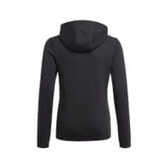 Adidas Mikina černá 135 - 140 cm/S Essentials 3S Fullzip Hoodie JR